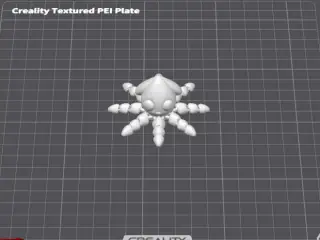 Super Cute Articulated Squid
