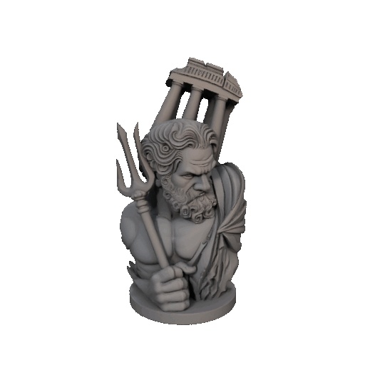 Bust of the Greek God Zeus
