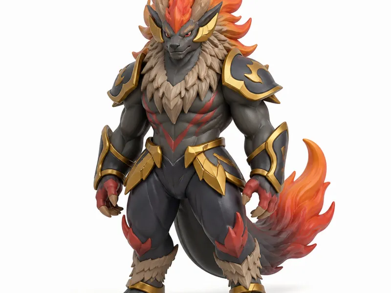 Blazamut - Palworld Figurine