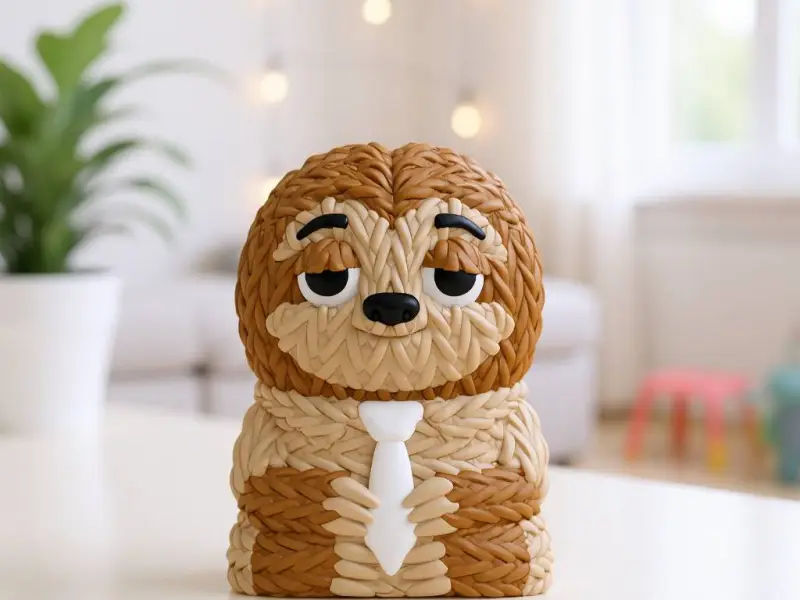 Baby Flash Sloth from Zootopia - Knitted - Crochet