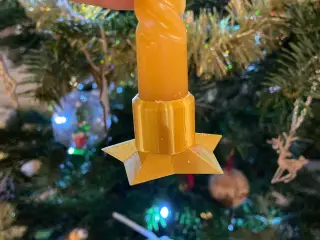 Tall candle holder, candre support