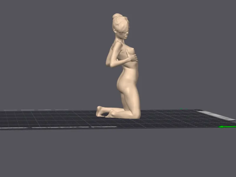 Woman Kneeling 3 