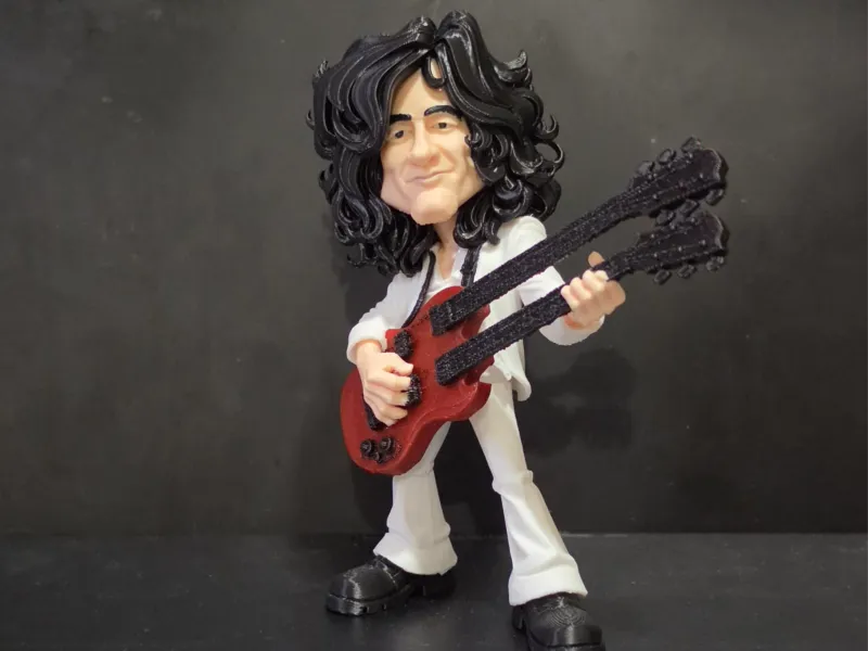 Jimmy Page Colored 3mf