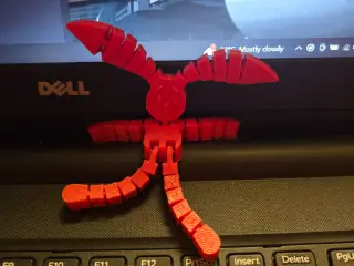 Articulated flexible rabbit