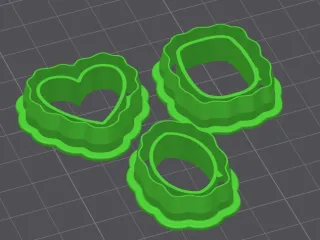 WAVY FRAME CLAY CUTTER
