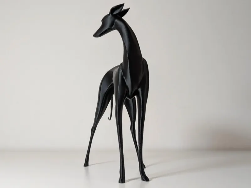 Greyhound Statue Decor