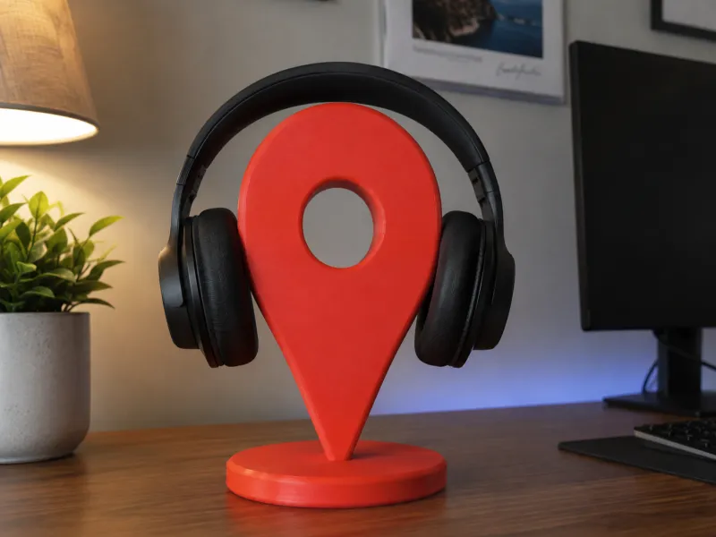 Pin Point headphone stand