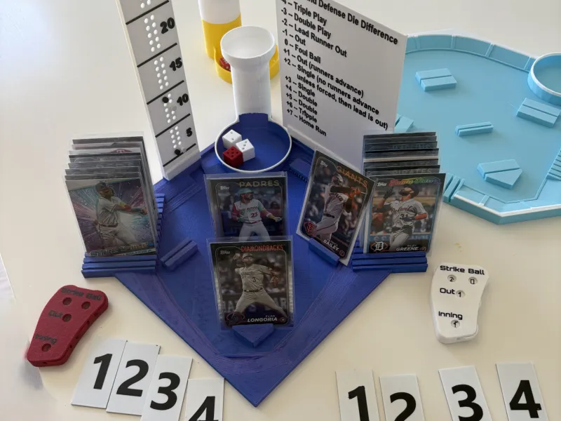 Baseball Dice Game