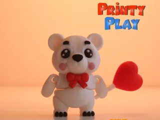 Cute mini flexi bears