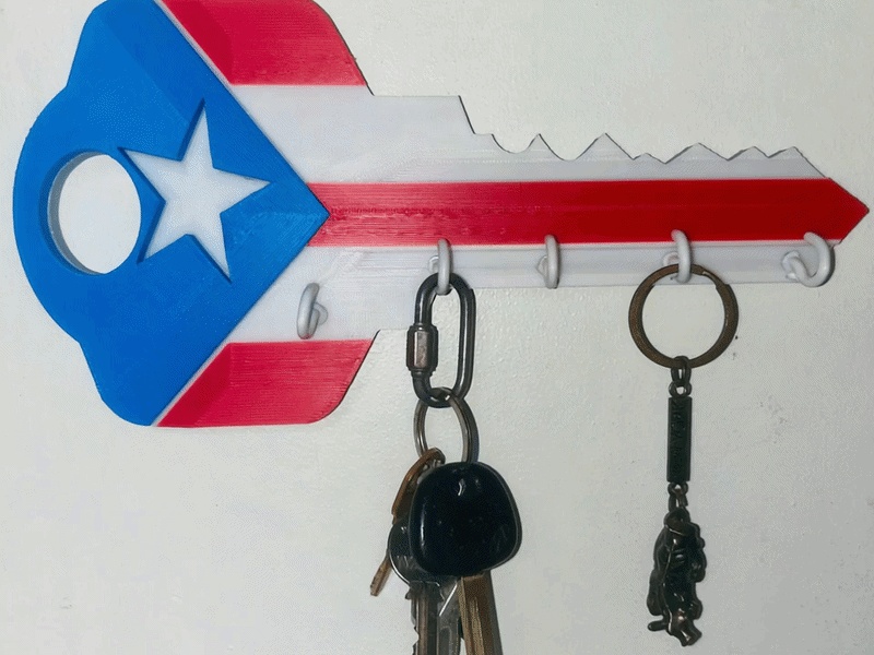 Puerto Rico 🇵🇷  Key holder