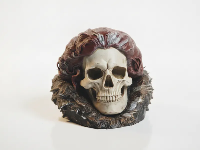 Jon Snow Skull Gothic Sculpture 3D Printable