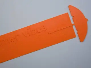 Summer Vibes bookmark