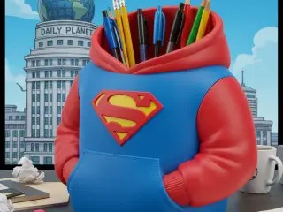 SUPERMAN PEN HOLDER