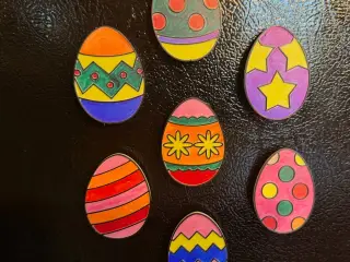 Paintable Easter Eggs Magnets