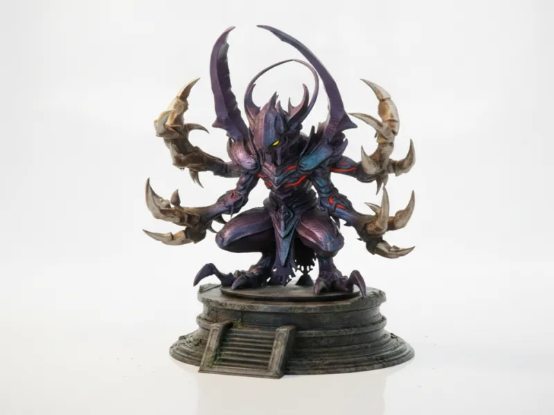 KhaZix Alien Insect Statue LOL Champions 3D Printable