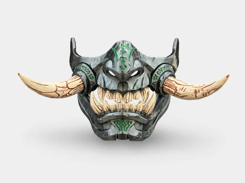 Maschera Oni Orco di Warcraft