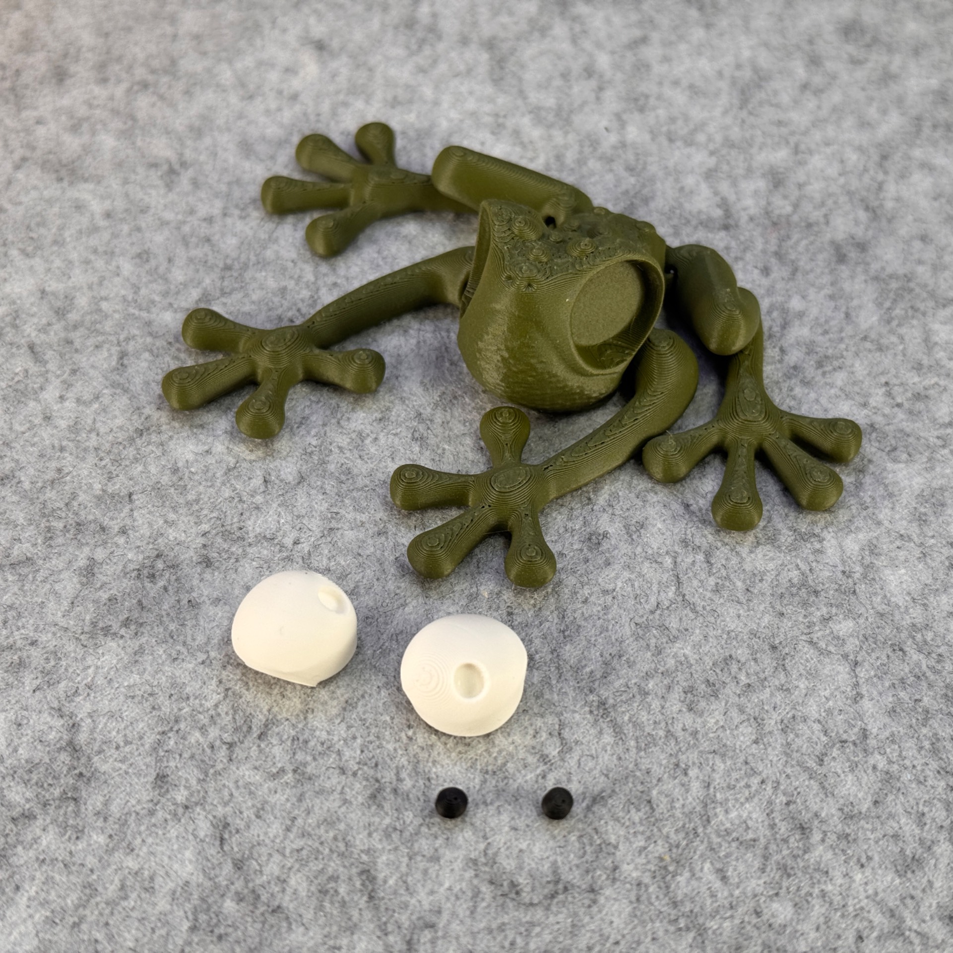 3D Printer Files | 3MF File | Articulated Cute Frog | Creality Cloud