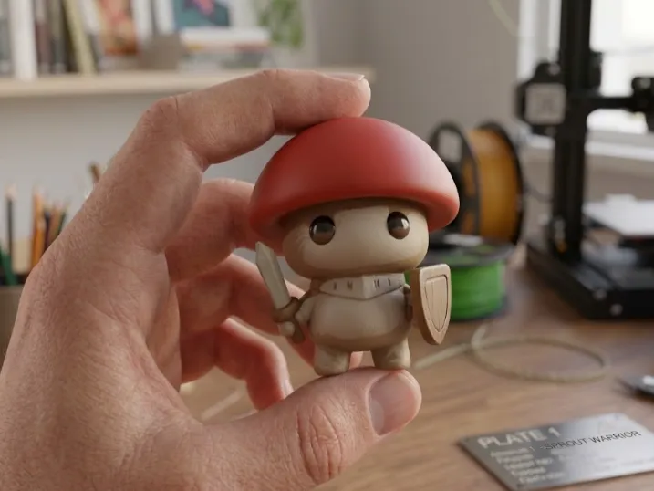 Brave Mushroom Knight Companion – Noah0x03