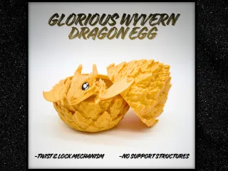 Glorious Wyvern Dragon Egg