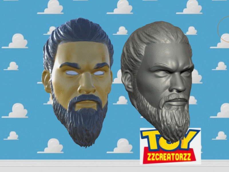 cabeza  Khal Drogo