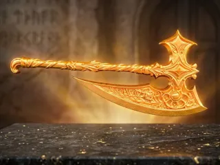 Fantasy Battle Axe