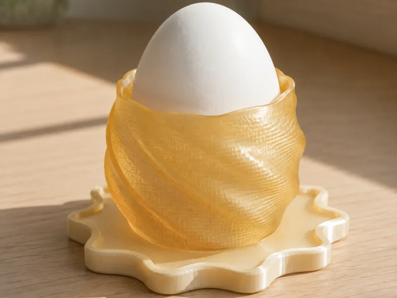 Pinecone Egg Cup Set