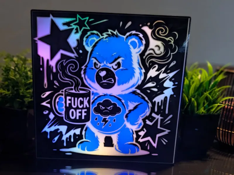 Grumpy Bear Coffee - Complete Comic Lightbox