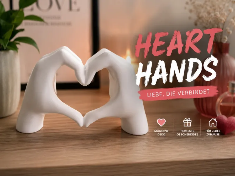 Hart van Handen – Moderne liefdesdecoratie