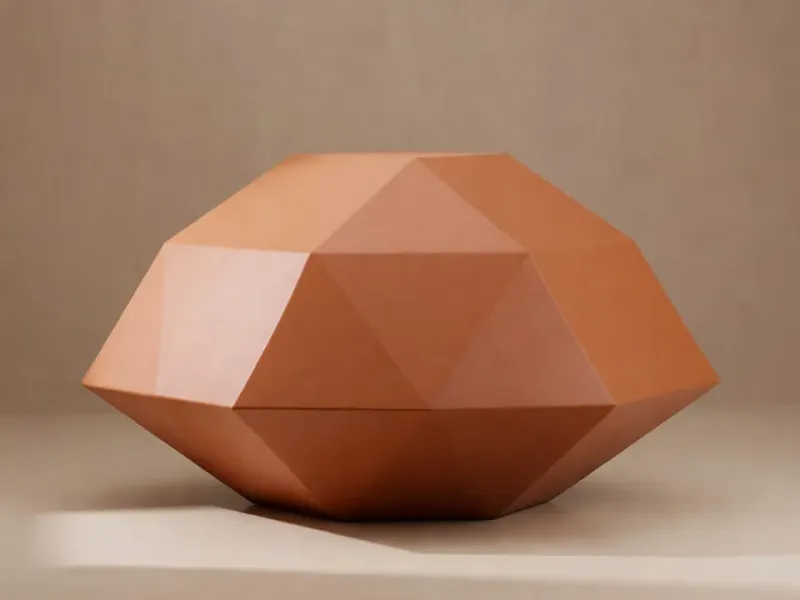 Low Poly Gezonken Schat