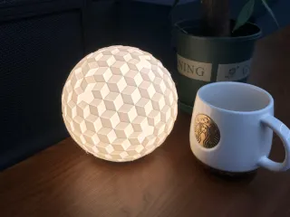 poly-outside-sphere-led