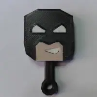 PRINT-IN-PLACE BATMAN KEYCHAIN-1