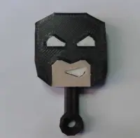 PRINT-IN-PLACE BATMAN KEYCHAIN-1