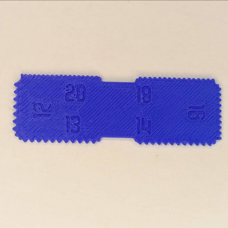 3D Printer Files | 3MF File | Imperial Thread Pitch Gauge for your ...