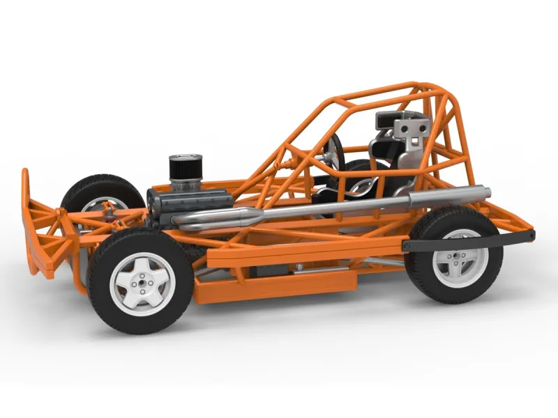 BriSCA Formula 2 Stock Car Base Scale 1:25