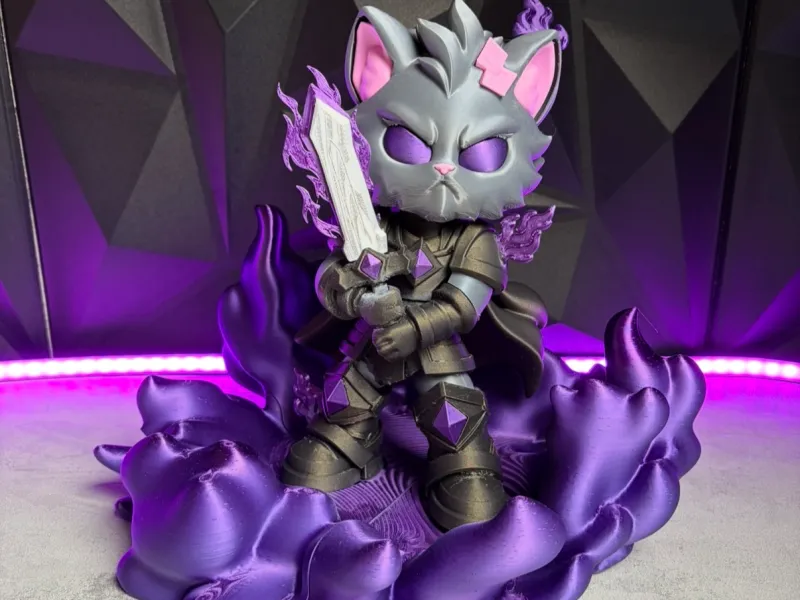 Knight Cat Shadow Edition Meme