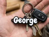 Llavero  con nombre George-0