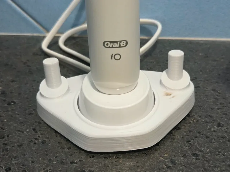 Suporte Oral-B iO Series 6: Carregador e Suporte para 2 Cabeças