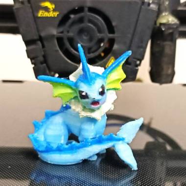 Vaporeon - Pokemon - Fan Art-1