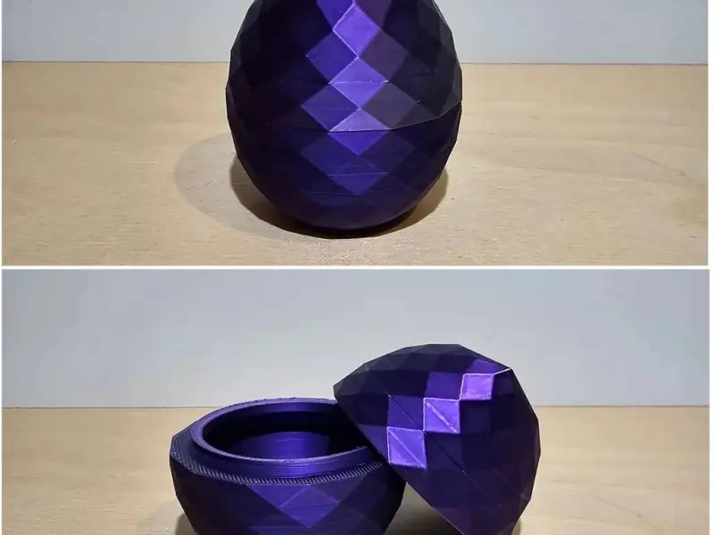 Low poly egg