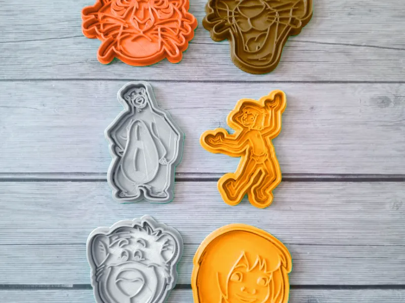 EL LIBRO DE LA SELVA CORTANTE DE GALLETAS