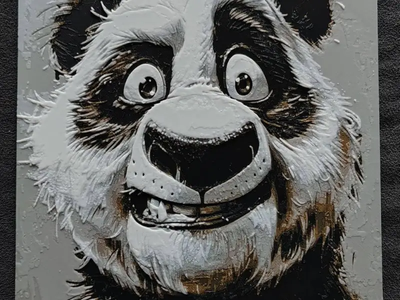 Panda HueForge