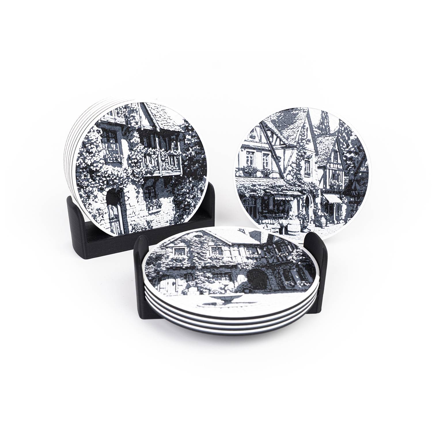 Medieval Town Coasters