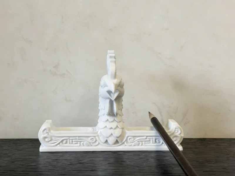 Stile Cinese Portapenne Fenice Letterati e Pittori