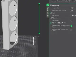 Spraydosen Wandhalterung 3Fach. Spray can wall mount