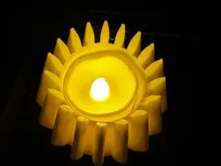 white candlestic