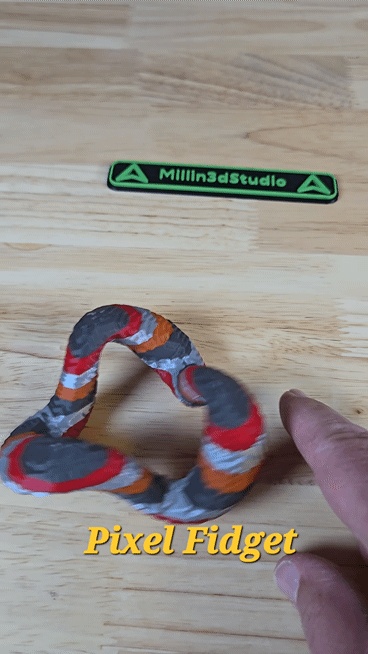 Pixel Alien Finger fidget