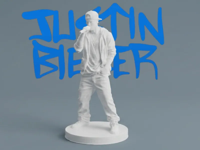 Justin Bieber – Stylized Figurine