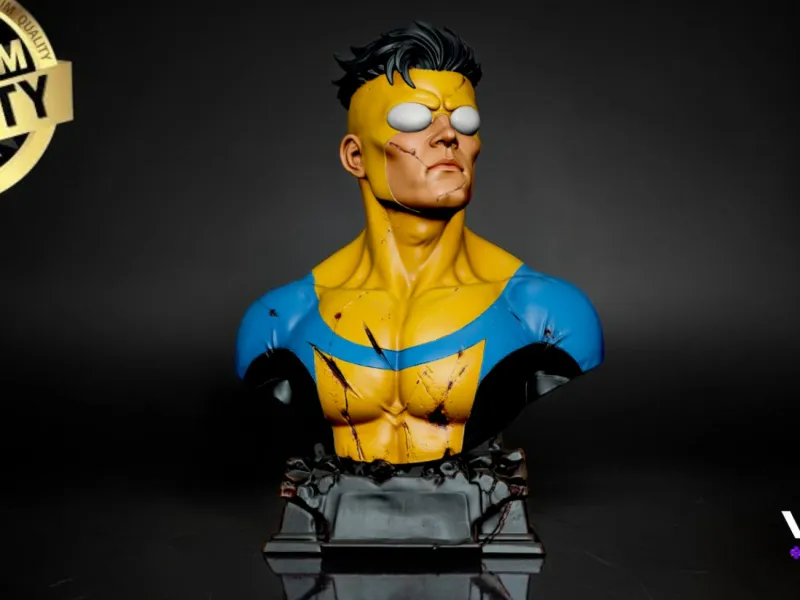 Mark Grayson STL Invincible Bust Figure 3D Printable Model