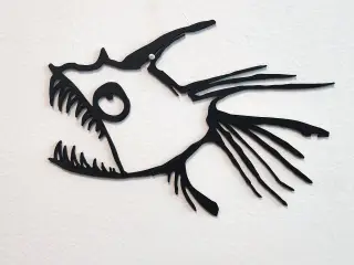 Bad fish wallart