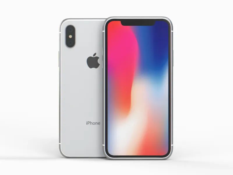 Apple iPhone X 3D Model – Realistic Smartphone Design